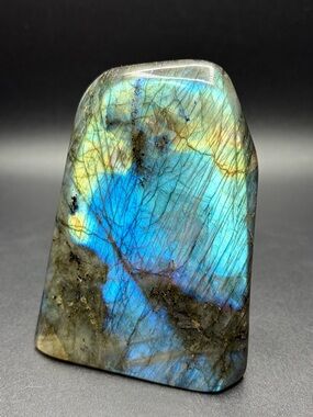 Labradorite Freeform Display Piece - Blue & Gold Flash